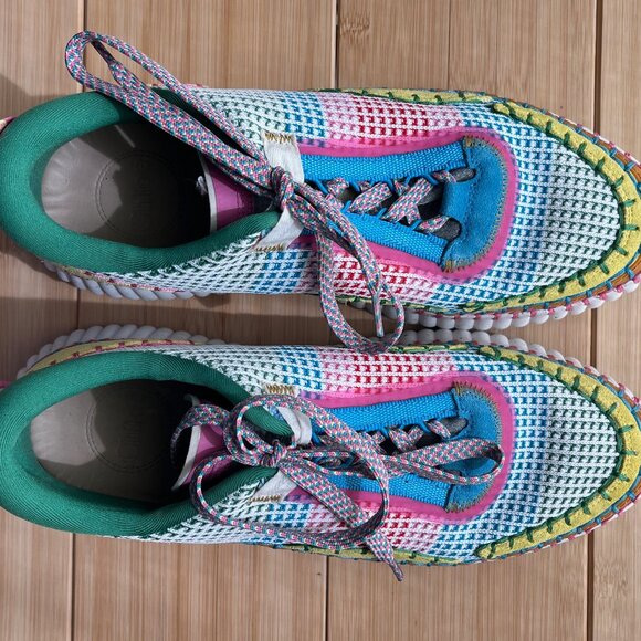 Chloe Shoes - Chloe Multicolor Nama Sneaker Size 41